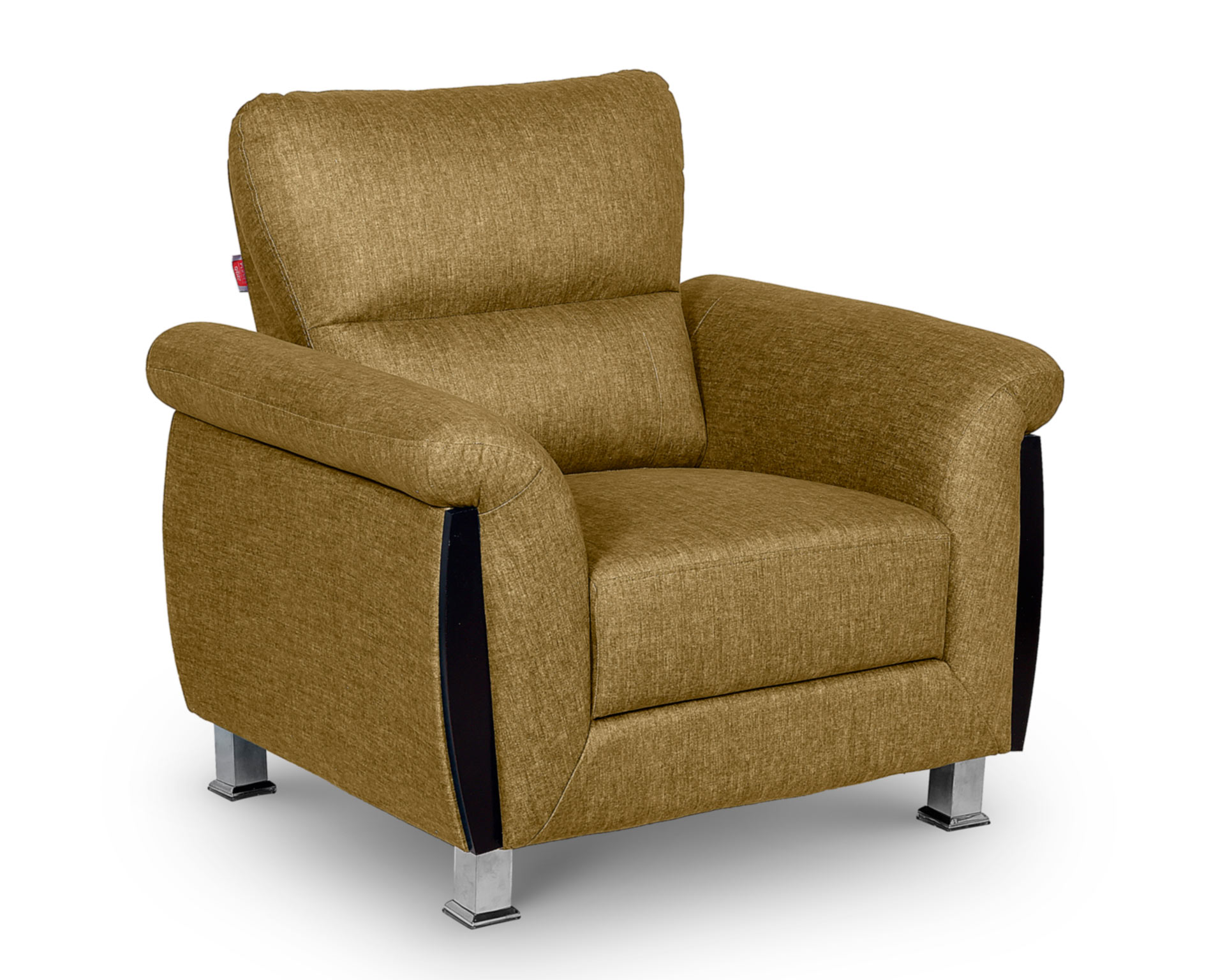 Domino 1 Seater Sofa In Tortilla Brown Colour